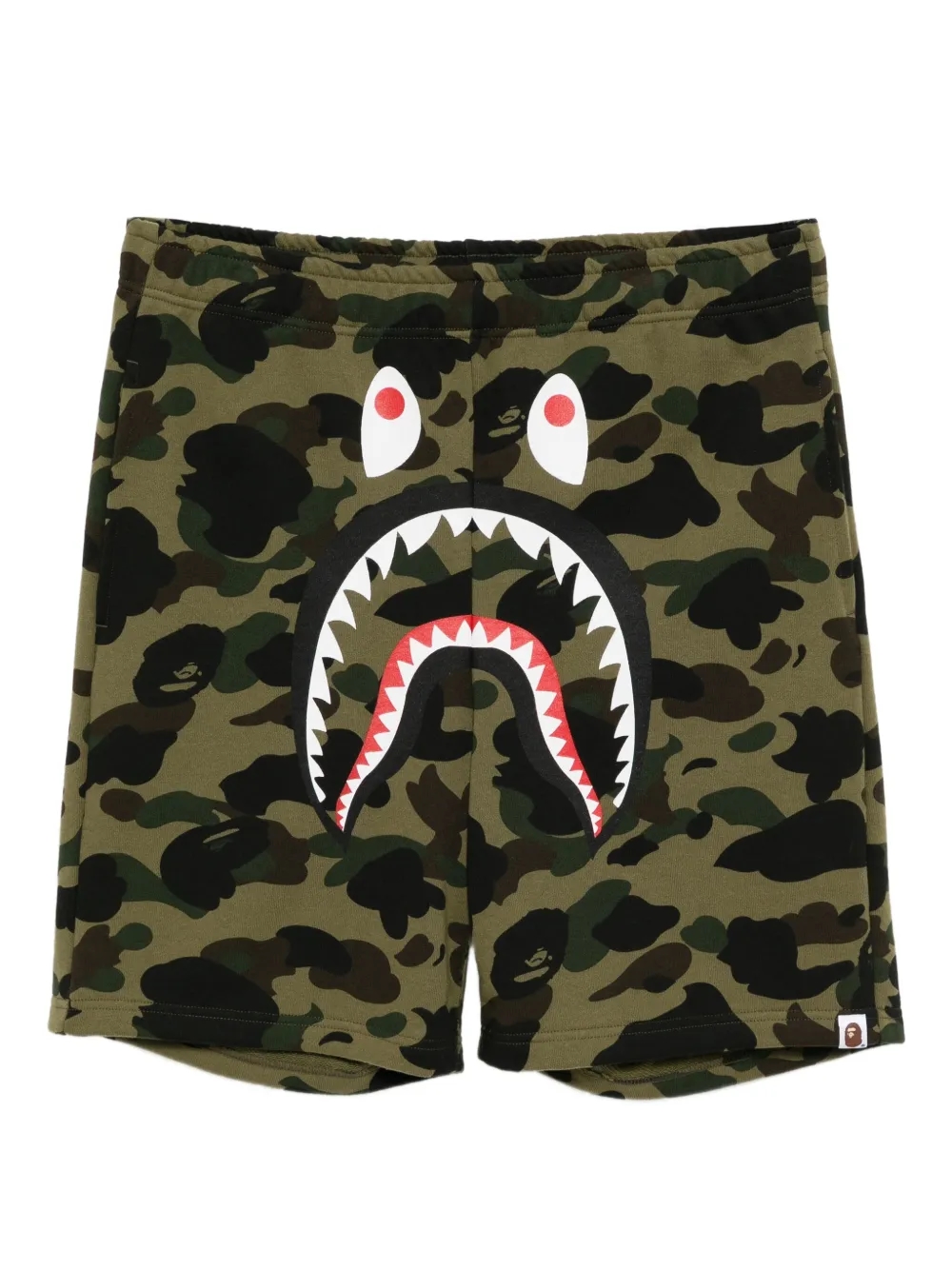 A BATHING APE® 1st Camo Shark track shorts